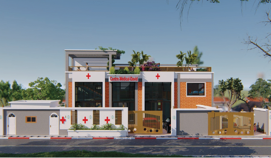 PROJET DE CONSTRUCTION D&rsquo;UN IMMEUBLE 2 SOUS SOL RDC+MEZZANINE A BAFOUSSAM POUR LE COMPTE DE Mr YOUSSI DAVID