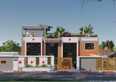 PROJET DE CONSTRUCTION D&rsquo;UN IMMEUBLE 2 SOUS SOL RDC+MEZZANINE A BAFOUSSAM POUR LE COMPTE DE Mr YOUSSI DAVID